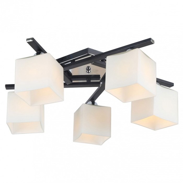 Потолочная люстра Arte Lamp Visuale A8165PL-5BK - фото 4869156