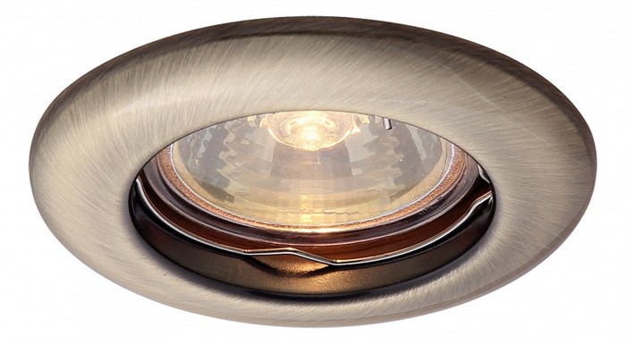 Встраиваемый светильник Arte Lamp Praktisch A1203PL-1AB - фото 4869166