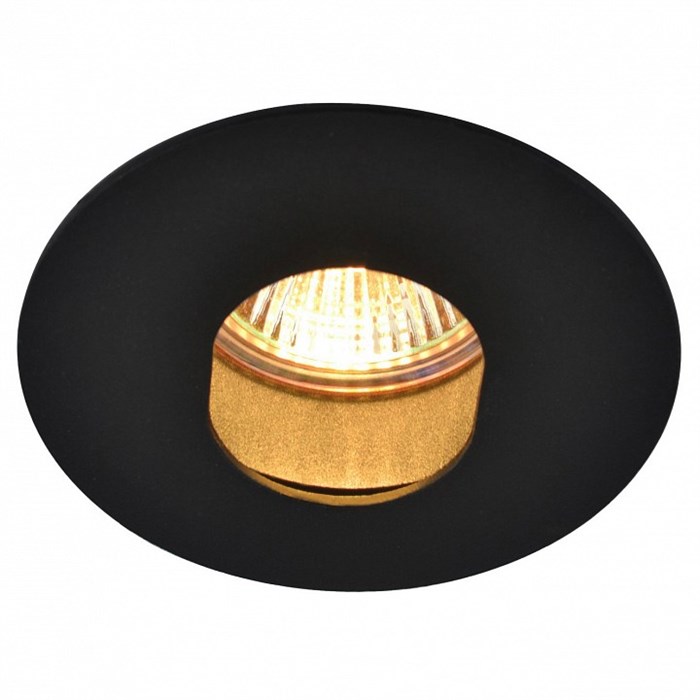 Встраиваемый светильник Arte Lamp Accento A3219PL-1BK - фото 4869175