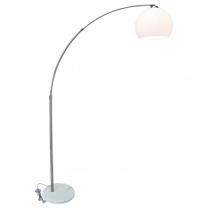 Торшер Arte Lamp Goliath A5822PN-1SS - фото 4869214