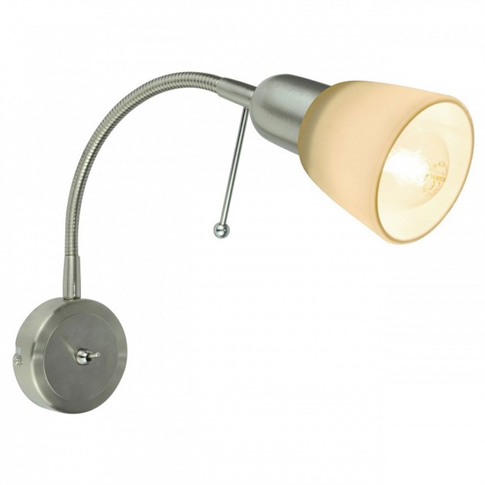 Бра Arte Lamp Lettura A7009AP-1SS - фото 4869218