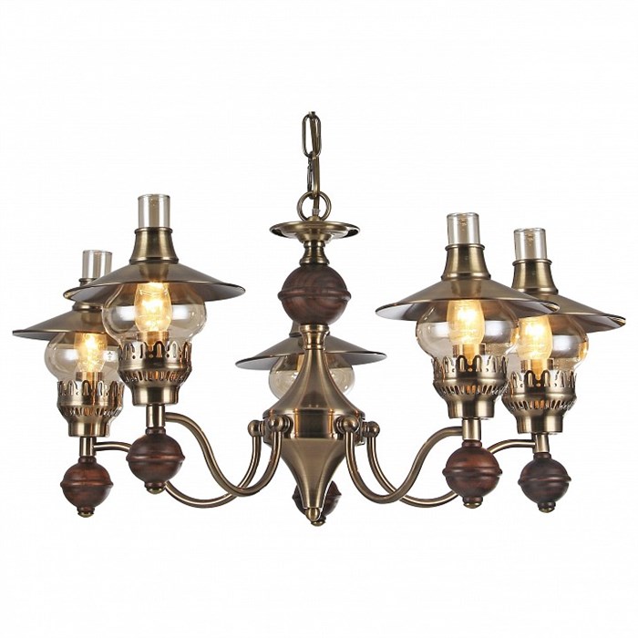 Подвесная люстра Arte Lamp Trattoria A5664LM-5AB - фото 4869273