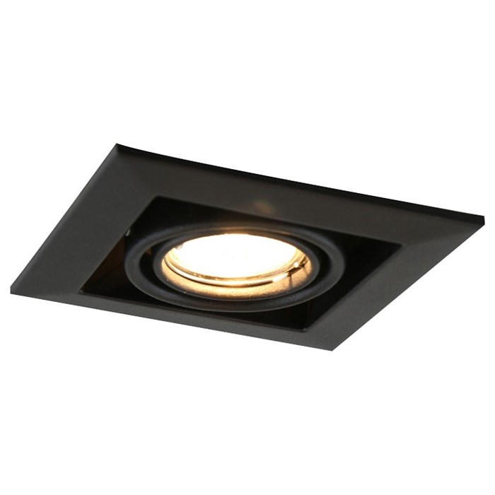 Встраиваемый светильник Arte Lamp Cardani Piccolo A5941PL-1BK - фото 4869375