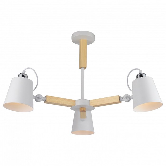 Люстра на штанге Arte Lamp Oscar A7141PL-3WH - фото 4869525