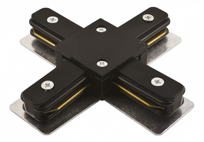 Соединитель с токопроводом X-образный для треков Arte Lamp Track Accessories A110006 - фото 4869886