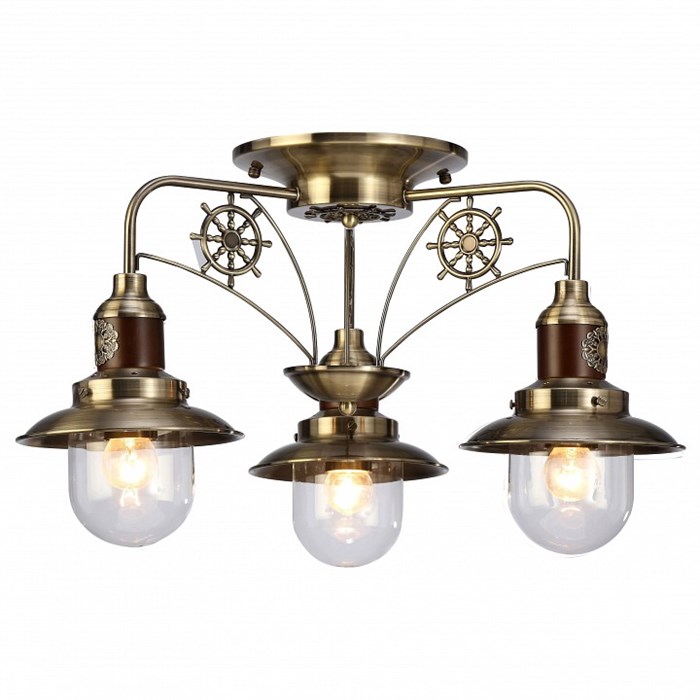 Потолочная люстра Arte Lamp Sailor A4524PL-3AB - фото 4870015