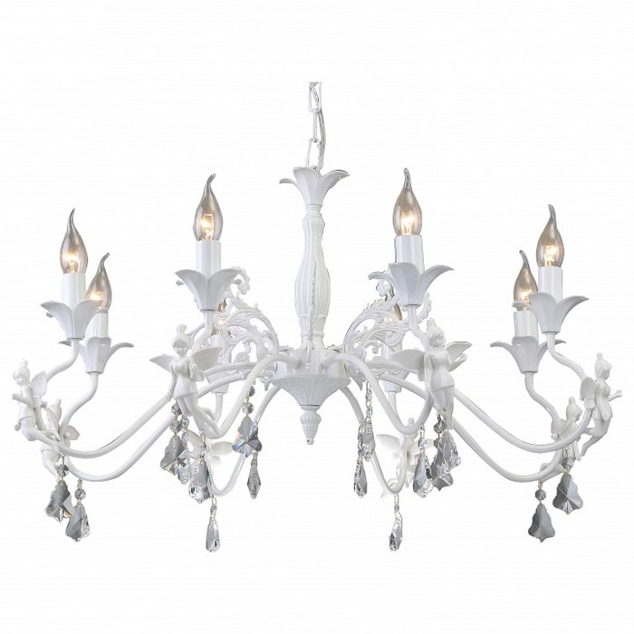 Подвесная люстра Arte Lamp Angelina A5349LM-8WH - фото 4870058