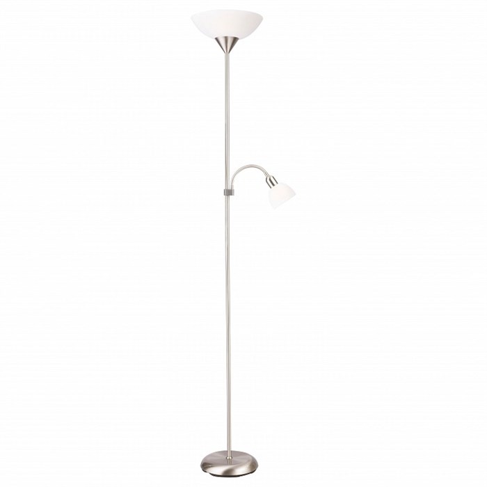 Торшер с подсветкой Arte Lamp Duetto A9569PN-2SS - фото 4870154