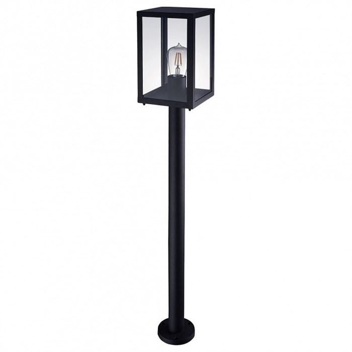 Наземный высокий светильник Arte Lamp Belfast A4569PA-1BK - фото 4870394