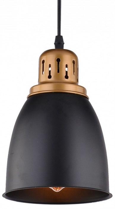 Подвесной светильник Arte Lamp Eurica A4248SP-1BK - фото 4870689
