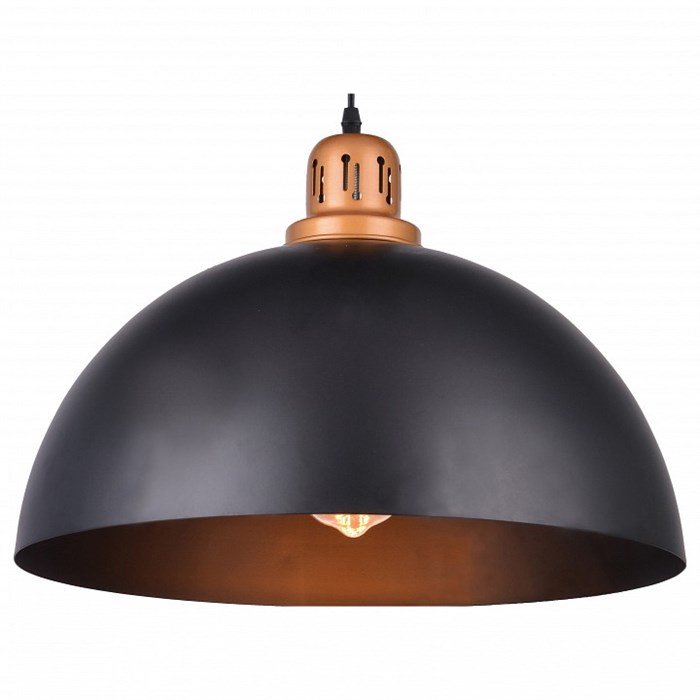 Подвесной светильник Arte Lamp Eurica A4249SP-1BK - фото 4870690