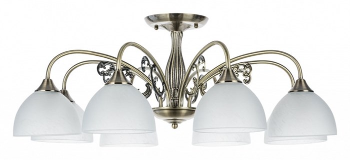Люстра на штанге Arte Lamp Spica A3037PL-8AB - фото 4870913