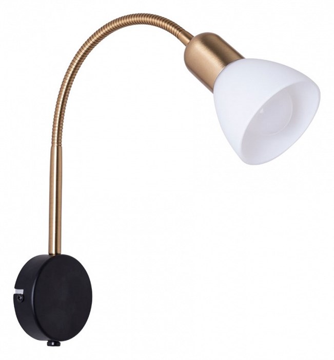 Бра Arte Lamp Falena A3116AP-1BK - фото 4870918