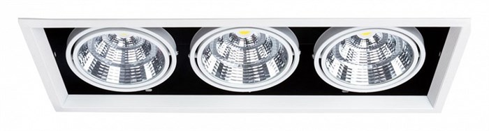 Встраиваемый светильник Arte Lamp Merga A8450PL-3WH - фото 4871113