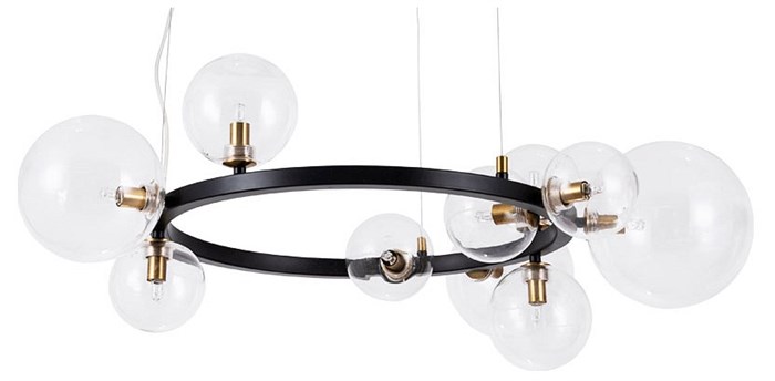 Подвесная люстра Arte Lamp Vincent A7790SP-10BK - фото 4871469