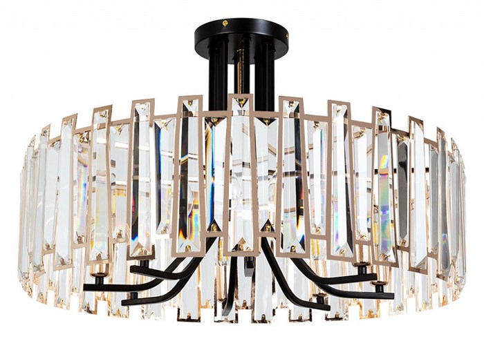 Светильник на штанге Arte Lamp Amber A1028PL-8BK - фото 4871532