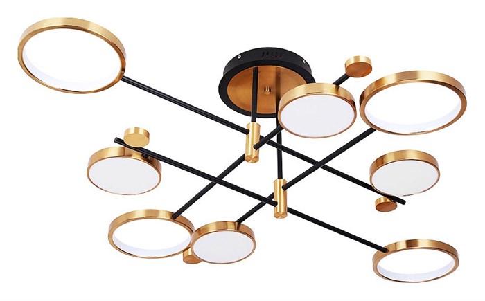 Люстра на штанге Arte Lamp Holly A1364PL-8PB - фото 4871535