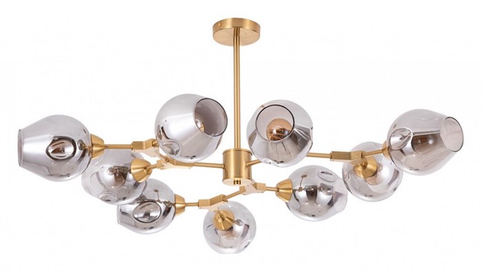 Люстра на штанге Arte Lamp Yuka A7759PL-9PB - фото 4871565