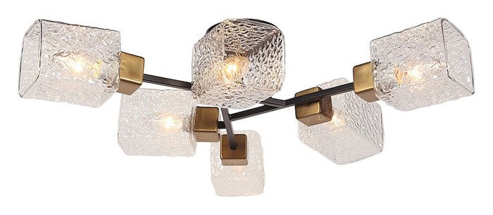 Потолочная люстра Arte Lamp Chicago A1547PL-6BK - фото 4871577
