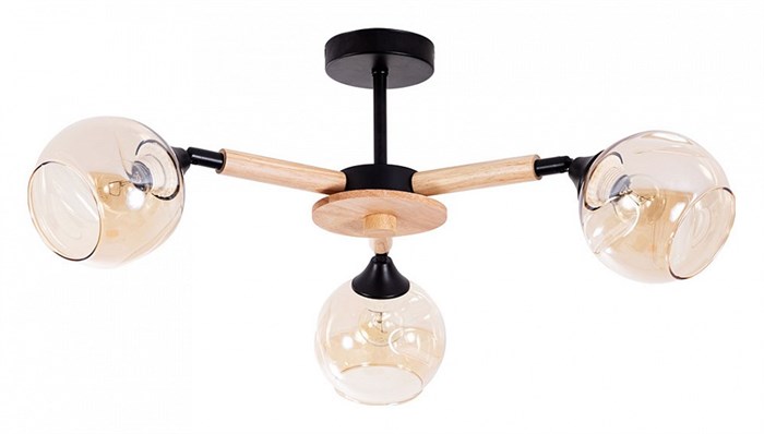 Люстра на штанге Arte Lamp Branson A4370PL-3BR - фото 4871592
