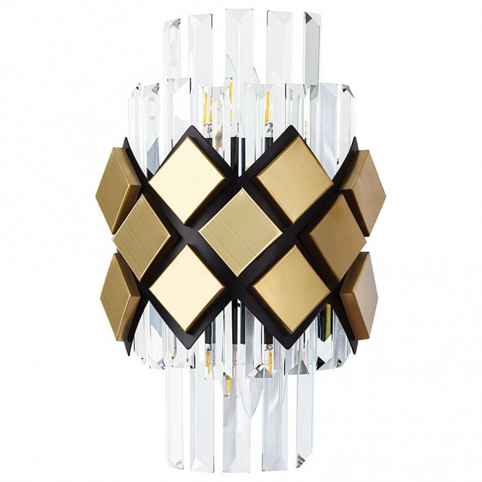 Бра Arte Lamp Amelia A1039AP-2BK - фото 4871632