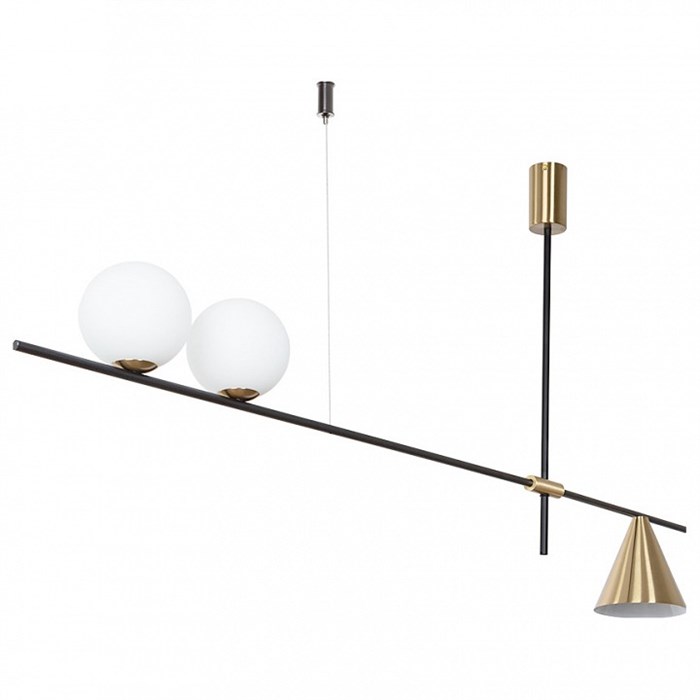 Подвесной светильник Arte Lamp Jacob A7029PL-3BK - фото 4871731