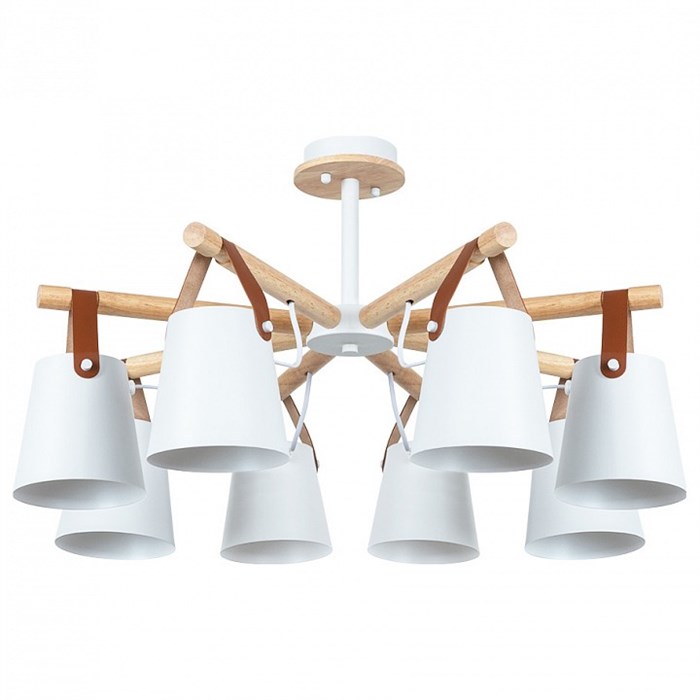 Люстра на штанге Arte Lamp Thomas A7032PL-8WH - фото 4871735