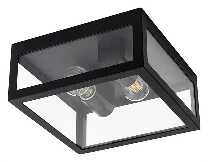 Накладной светильник Arte Lamp Belfast A4569PF-2BK - фото 4871939