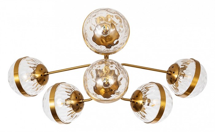 Потолочная люстра Arte Lamp Delacrua A7770PL-6PB - фото 4872016