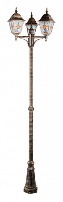 Фонарный столб Arte Lamp Madrid A1542PA-3BN - фото 4872262
