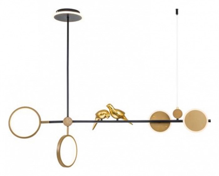 Люстра на штанге Arte Lamp Toliman A2613SP-4BK - фото 4872497