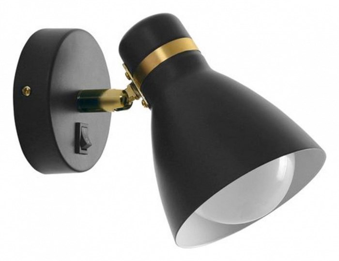 Бра Arte Lamp Fafnir A5047AP-1BK - фото 4872563