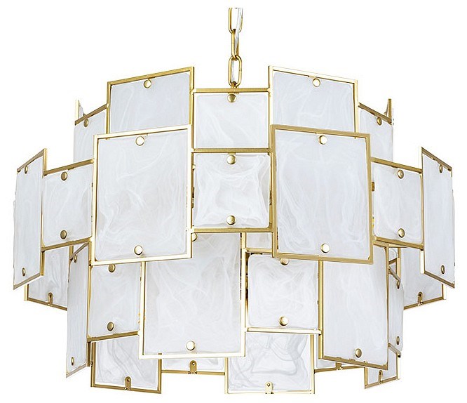 Подвесная люстра Arte Lamp Theemin A4068LM-12SG - фото 4872669