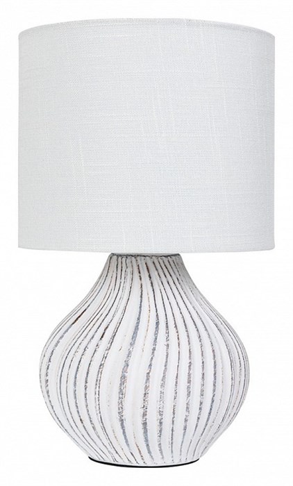 Настольная лампа декоративная Arte Lamp Nusakan A5034LT-1WH - фото 4872702