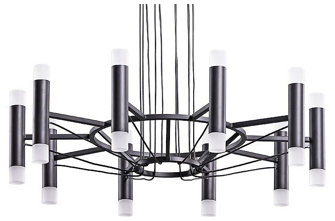 Подвесная люстра Arte Lamp Empire A2482SP-20BK - фото 4872863