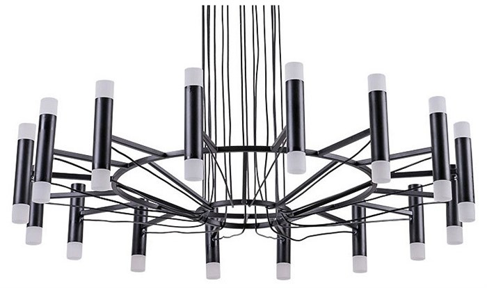 Подвесная люстра Arte Lamp Empire A2482SP-32BK - фото 4872865