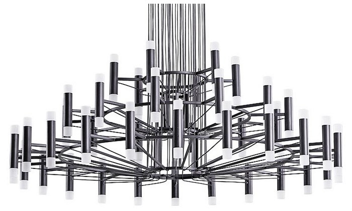 Подвесная люстра Arte Lamp Empire A2482SP-84BK - фото 4872867