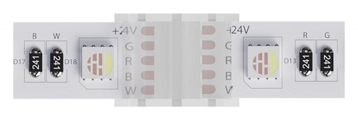 Соединитель лент гибкий Arte Lamp STRIP-ACCESSORIES A32-12-RGBW - фото 4872911
