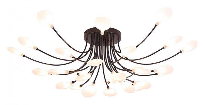 Потолочная люстра Arte Lamp Guimet A7423PL-28BK - фото 4873245