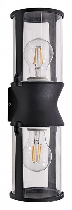 Накладной светильник Arte Lamp Minchir A8306AL-2BK - фото 4873249