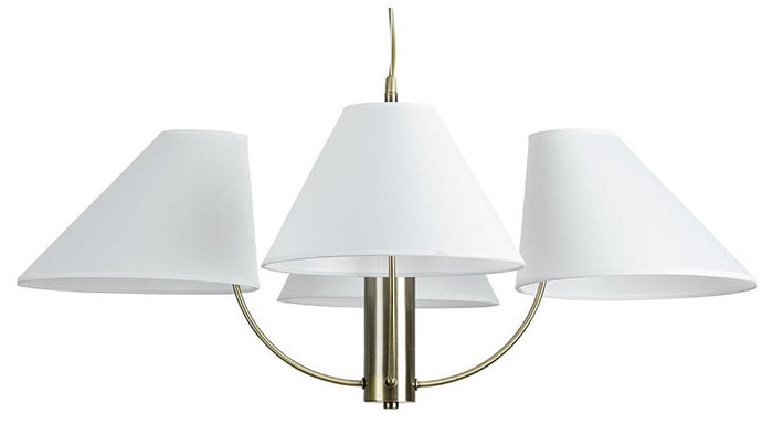 Подвесная люстра Arte Lamp Rondo A4086LM-4AB - фото 4873367
