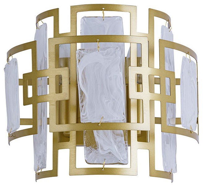 Накладной светильник Arte Lamp Blake A4087AP-2SG - фото 4873387