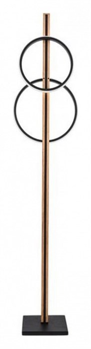 Торшер Arte Lamp Fluido A3913PN-24BK - фото 4873461