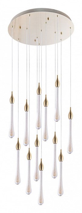 Подвесная люстра Arte Lamp Raindrop A1803LM-36PB - фото 4873643