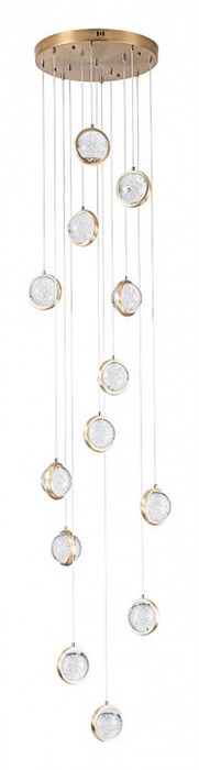 Подвесная люстра Arte Lamp Faberge A2451SP-75PB - фото 4873756