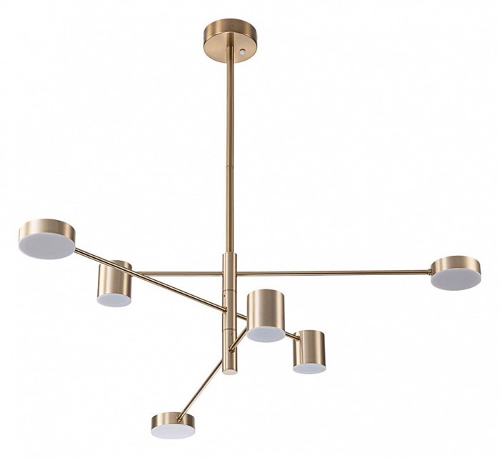 Люстра на штанге Arte Lamp Stanley A2476PL-40PB - фото 4873765