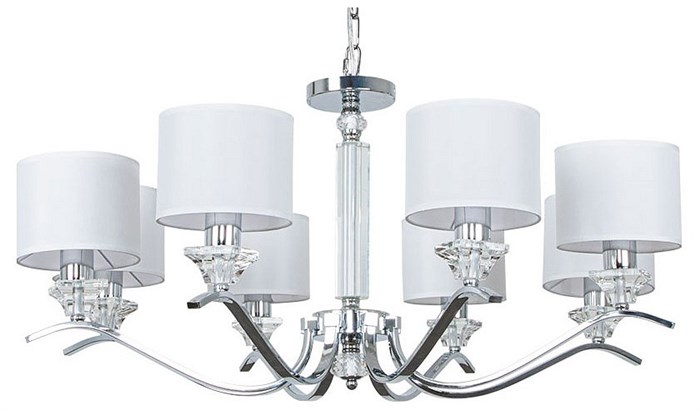 Подвесная люстра Arte Lamp Alhena A4091LM-8CC - фото 4873847