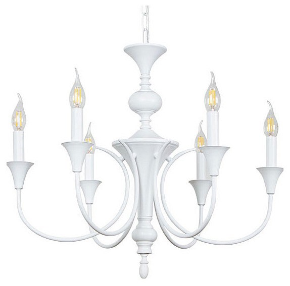 Подвесная люстра Arte Lamp Collinetta A4094LM-6WH - фото 4873870