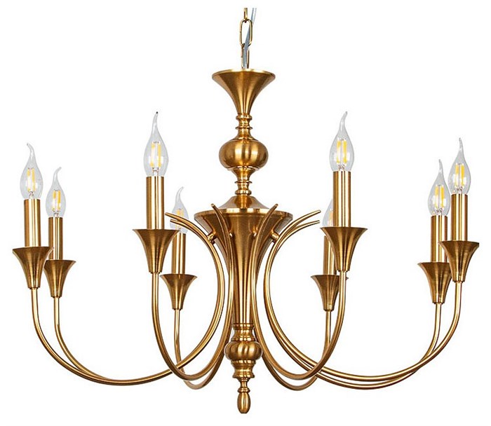 Подвесная люстра Arte Lamp Collinetta A4094LM-8PB - фото 4873873