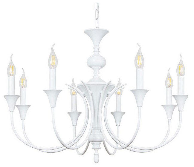 Подвесная люстра Arte Lamp Collinetta A4094LM-8WH - фото 4873876